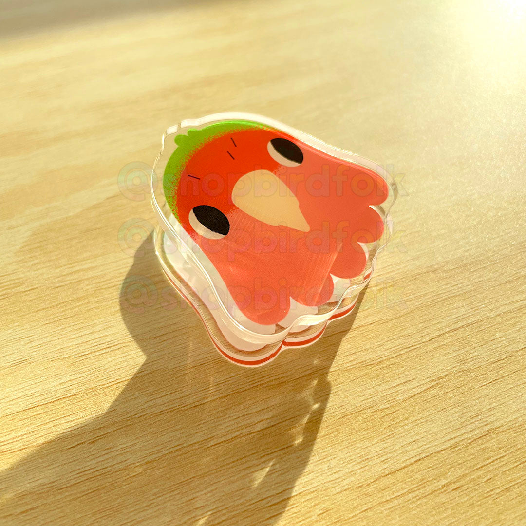 Lovebird Acrylic Clip