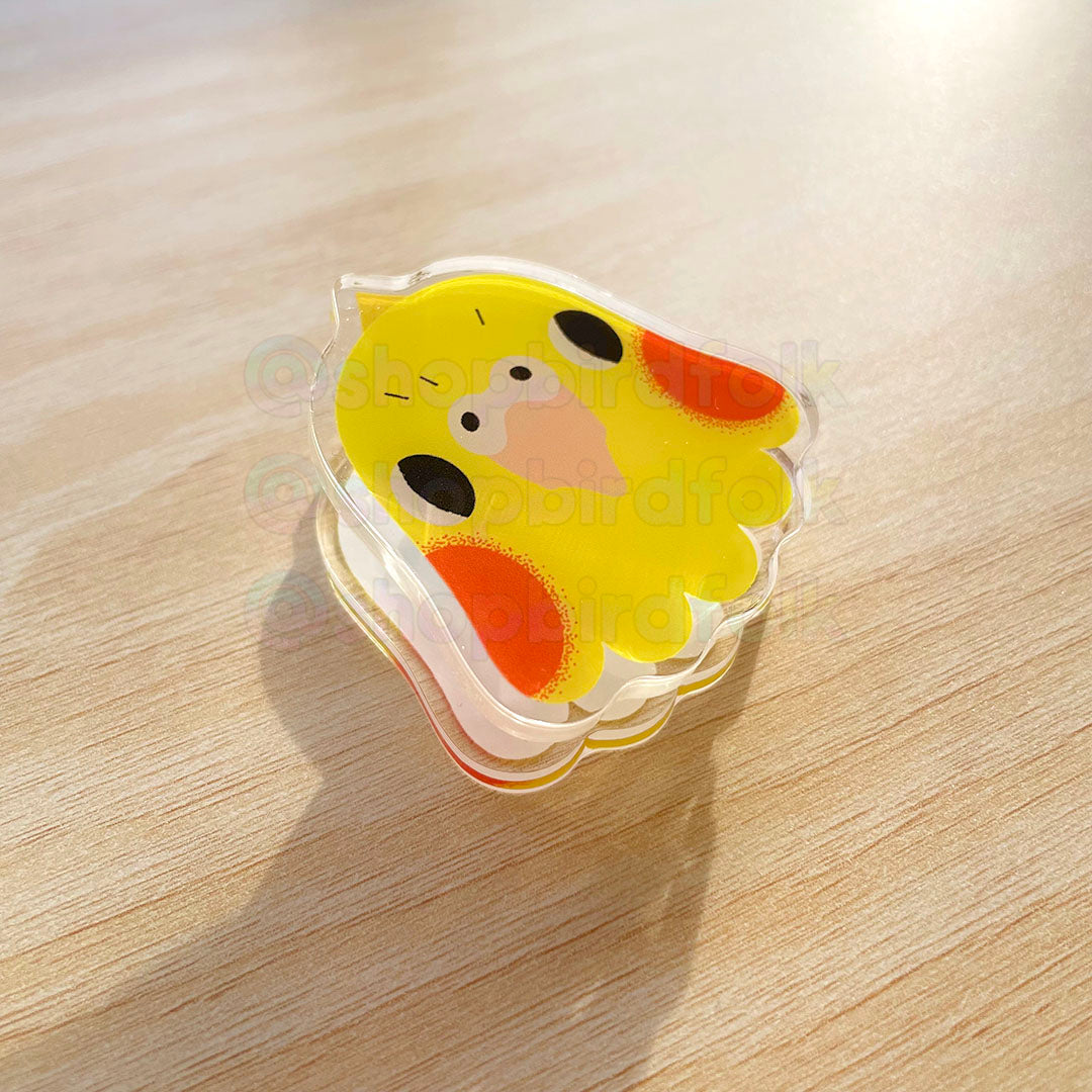 Cockatiel Acrylic Clip