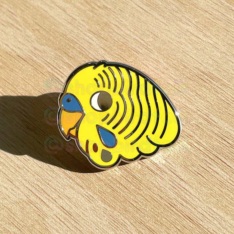 Budgie Enamel Pin