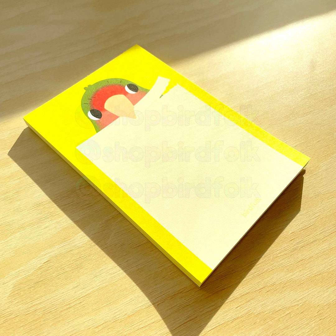 Lovebird Notepad