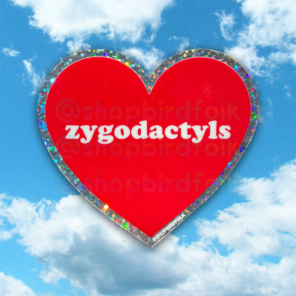I ❤ Zygodactyls Sticker