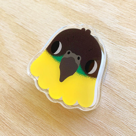 Black-headed Caique Acrylic Clip