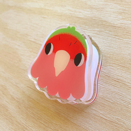 Lovebird Acrylic Clip