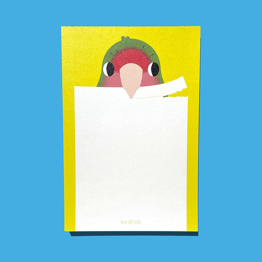 Lovebird Notepad