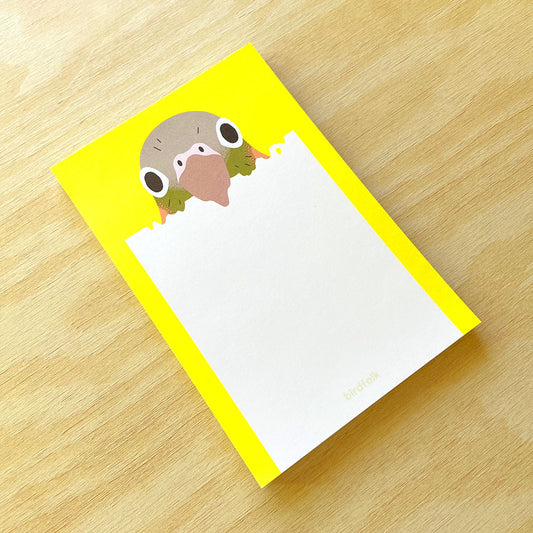 Cinnamon/Pineapple Green-cheek Notepad