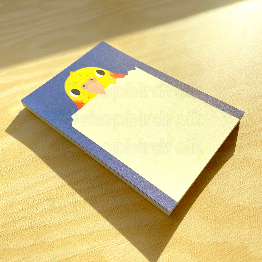 Cockatiel Notepad