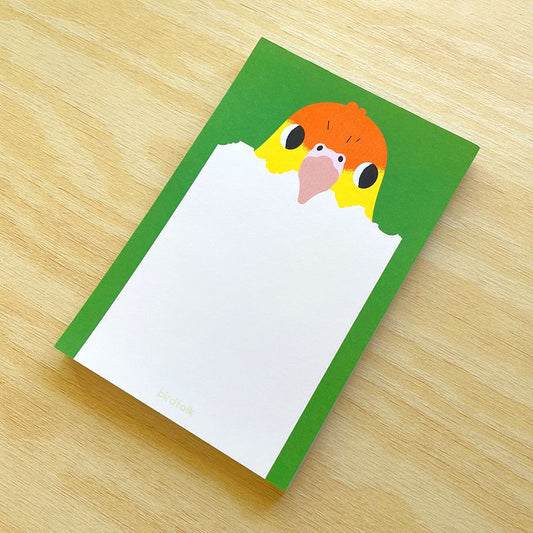 White-bellied Caique Notepad