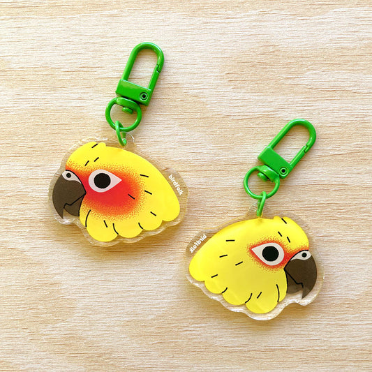 Sun/Jenday Conure Keychain